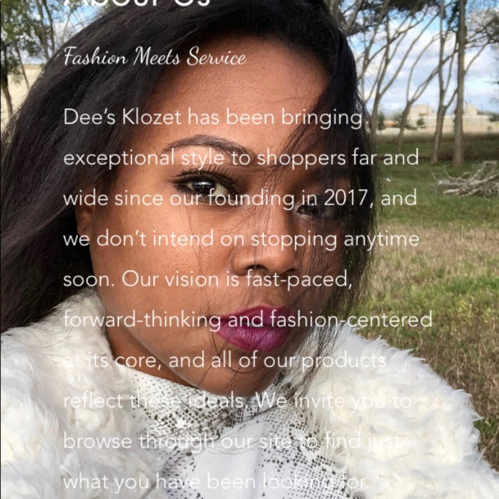 Meet your Posher, Dee